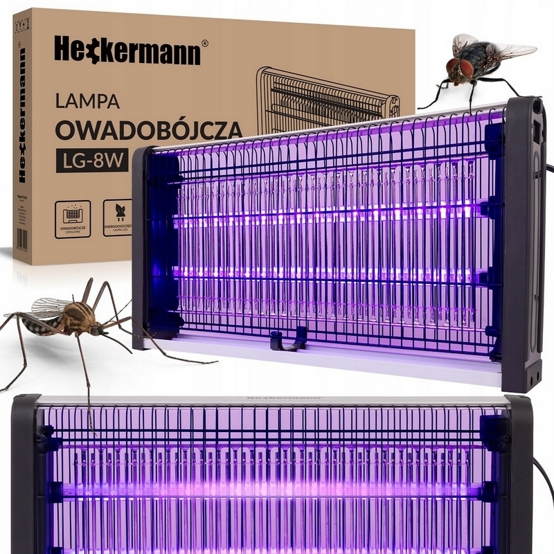 Lampa proti komárom a muchám Heckermann